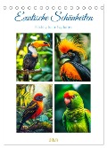 Exotische Schönheiten - prächtig bunte Vögel (Tischkalender 2025 DIN A5 hoch), CALVENDO Monatskalender - Steffen Gierok-Latniak