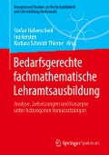 Bedarfsgerechte fachmathematische Lehramtsausbildung - 