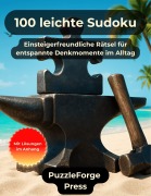 Cover-Bild zum Titel '100 leichte Sudoku' von 'PuzzleForge(TM) Press'