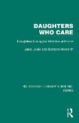 Cover-Bild zum Titel 'Daughters Who Care' von 'Jane Lewis, Barbara Meredith'