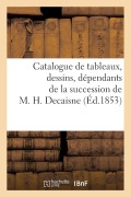 Cover-Bild zum Titel 'Catalogue de Tableaux, Dessins, Dépendants de la Succession de M. H. Decaisne' von 'Sans Auteur'