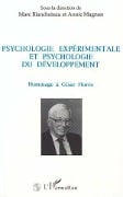 Cover-Bild zum Titel 'Psychologie expérimentée et psychologie du développement' von 'Blancheteau, Magnan'