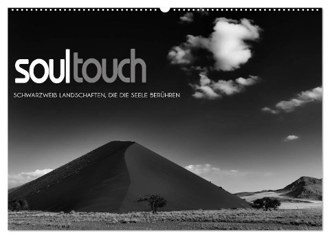 Soultouch - Schwarzweiß Landschaften, die die Seele berühren (Wandkalender 2024 DIN A2 quer), CALVENDO Monatskalender - Denis Feiner