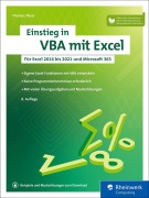Cover-Bild zum Titel 'Einstieg in VBA mit Excel' von 'Thomas Theis'