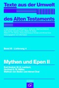 Cover-Bild zum Titel 'Mythen und Epen II' von 'Karl Hecker, W. G. Lambert, Gerfrid G. W. Müller, Wolfram Soden, Ahmet Ünal'