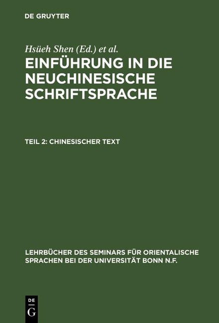 Chinesischer Text - 