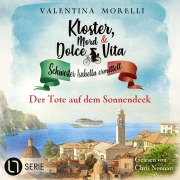 Cover-Bild zum Titel 'Der Tote auf dem Sonnendeck - Kloster, Mord und Dolce Vita - Schwester Isabella ermittelt, Folge 37' von 'Valentina Morelli'