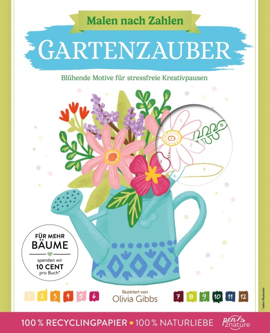 Malen nach Zahlen - Gartenzauber - 