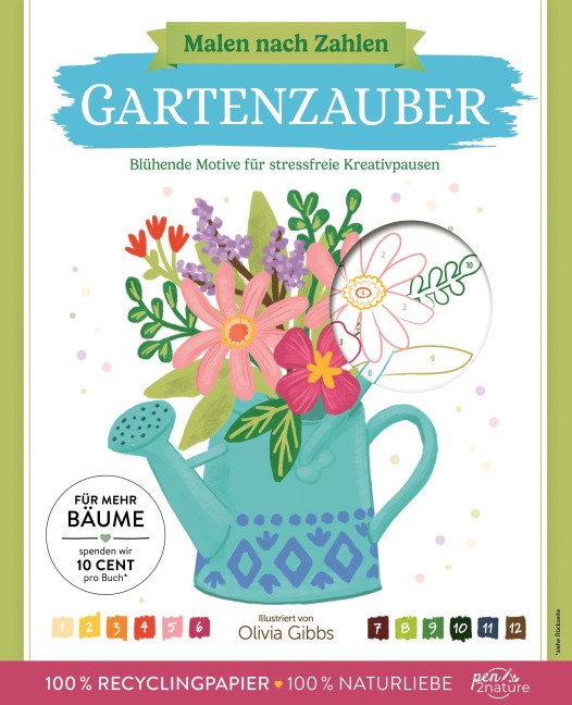 Malen nach Zahlen - Gartenzauber - 