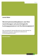 Cover-Bild zum Titel 'Menstruationszyklusphasen und ihre Auswirkungen auf psychologische Leistungsparameter im Hochleistungssport' von 'Leonie Rösler'