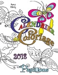 Cover-Bild zum Titel 'Calendrier de Coloriage 2018 Papillons' von 'Anna Winky'