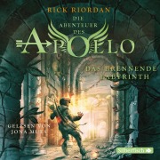 Cover-Bild zum Titel 'Die Abenteuer des Apollo 3: Das brennende Labyrinth' von 'Rick Riordan'