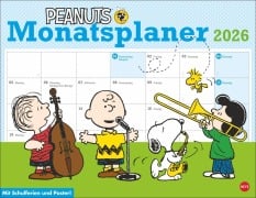 Peanuts Monatsplaner 2026 - 