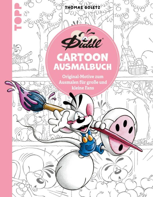 DIDDL - Cartoon Ausmalbuch - Diddl, Thomas Goletz