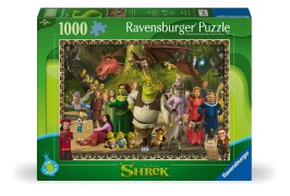 Cover-Bild zum Titel 'Erwachsenenpuzzle 1000 Teile - Shrek Evergreen' von ''