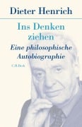 Cover-Bild zum Titel 'Ins Denken ziehen' von 'Dieter Henrich'