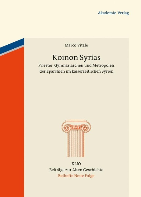 Koinon Syrias - Marco Vitale
