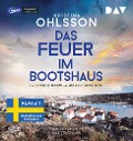 Cover-Bild zum Titel 'Das Feuer im Bootshaus. Ein Schwedenkrimi mit August Strindberg' von 'Kristina Ohlsson'
