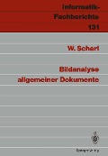 Cover-Bild zum Titel 'Bildanalyse allgemeiner Dokumente' von 'Wolfgang Scherl'