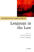 Cover-Bild zum Titel 'Philosophical Foundations of Language in the Law' von ''