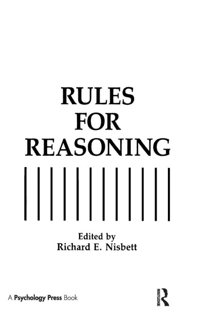 Rules for Reasoning - 