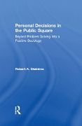 Cover-Bild zum Titel 'Personal Decisions in the Public Square' von ''