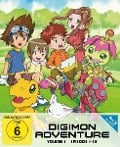 Cover-Bild zum Titel 'Digimon Adventure' von 'Akiyoshi Hongo, Takanori Arisawa'