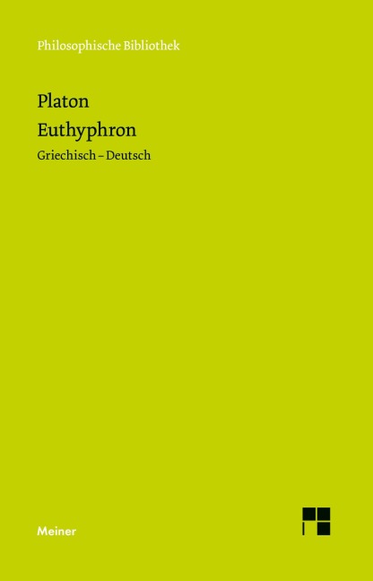 Euthyphron - Platon