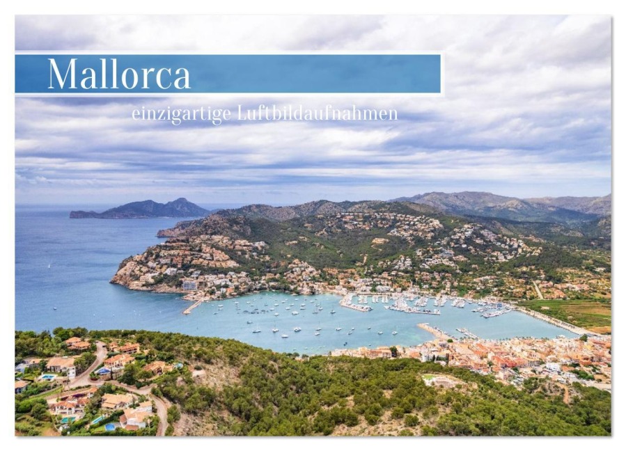 Mallorca - einzigartige Luftbildaufnahmen (Wandkalender 2026 DIN A2 quer), CALVENDO Monatskalender - Thomas Rosier (Videografic)
