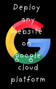 Cover-Bild zum Titel 'Deploy any website on google cloud platform' von 'Aj Books'