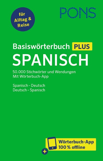 PONS Basiswörterbuch Plus Spanisch - 