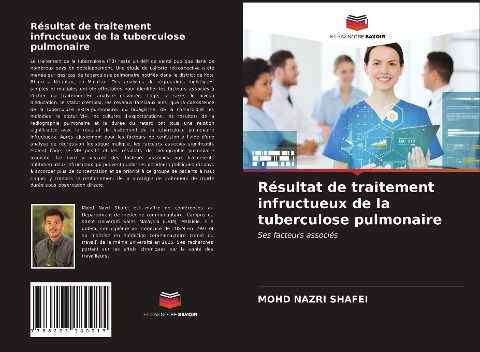 Résultat de traitement infructueux de la tuberculose pulmonaire - Mohd Nazri Shafei