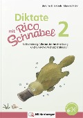 Cover-Bild zum Titel 'Diktate mit Rico Schnabel, Klasse 2' von 'Stefanie Drecktrah, Mareike Hahn'