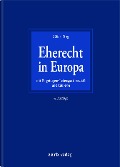 Cover-Bild zum Titel 'Eherecht in Europa' von ''