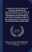 Cover-Bild zum Titel 'A Declaration of the Practises & Treasons Attempted and Committed by Robert Late Earle of Essex and his Complices, Against Her Maiestie and her Kingdo' von 'William Filding, Robert Barker, Francis Bacon'