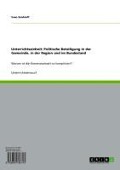 Cover-Bild zum Titel 'Unterrichtseinheit: Politische Beteiligung in der Gemeinde, in der Region und im Bundesland' von 'Sven Starkloff'