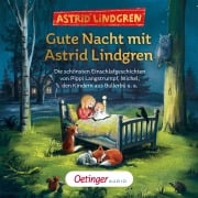Cover-Bild zum Titel 'Gute Nacht mit Astrid Lindgren' von 'Astrid Lindgren, Georg Riedel'