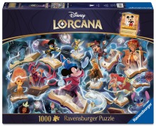 Cover-Bild zum Titel 'Erwachsenenpuzzle 1000 Teile - Disney Lorcana - Glimmers of the Realm: Steel' von ''
