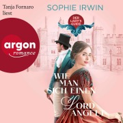 Cover-Bild zum Titel 'Wie man sich einen Lord angelt' von 'Sophie Irwin'