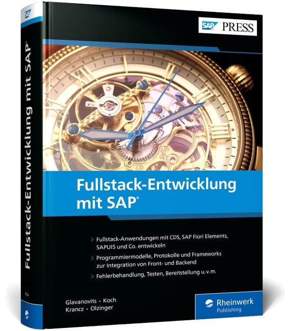 Fullstack-Entwicklung mit SAP - Rene Glavanovits, Martin Koch, Daniel Krancz, Maximilian Olzinger