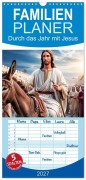 Cover-Bild zum Titel 'Familienplaner 2027 - Durch das Jahr mit Jesus mit 5 Spalten (Wandkalender, 21 x 45 cm) CALVENDO' von 'Dirk Rosin'