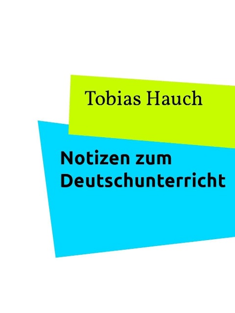 Notizen zu Textarten - Tobias Hauch