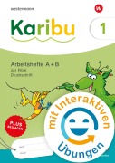 Cover-Bild zum Titel 'Karibu - Paket Arbeitshefte 1 (A+B) Druckschrift mit interaktiven Übungen zur Fibel Ausleihe plus Beilagen 1b' von ''