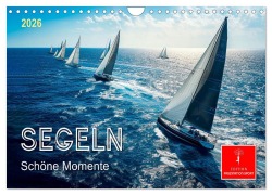Cover-Bild zum Titel 'Segeln - schöne Momente (Wandkalender 2026 DIN A4 quer), CALVENDO Monatskalender' von 'Peter Roder'