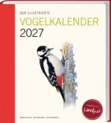 Cover-Bild zum Titel 'Der illustrierte Vogelkalender 2027' von 'Niklas Aronsson'