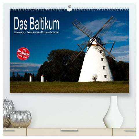 Das Baltikum - Unterwegs in faszinierenden Kulturlandschaften (hochwertiger Premium Wandkalender 2025 DIN A2 quer), Kunstdruck in Hochglanz - Christian Hallweger