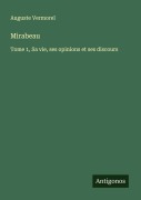 Cover-Bild zum Titel 'Mirabeau' von 'Auguste Vermorel'