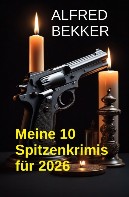 Meine 10 Spitzenkrimis für 2026 - Alfred Bekker