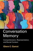 Cover-Bild zum Titel 'Conversation Memory' von 'Glenn C Gamst'