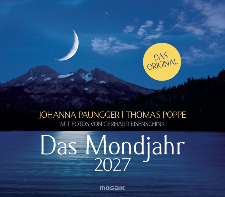 Das Mondjahr 2027 - Wandkalender - Johanna Paungger, Thomas Poppe